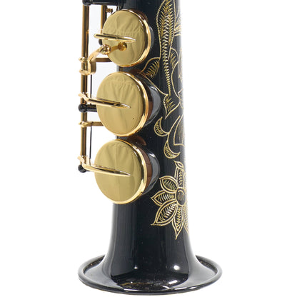 Yamaha YSS-875EXB 'Custom EX' Professional Soprano Saxophone in Black Lacquer