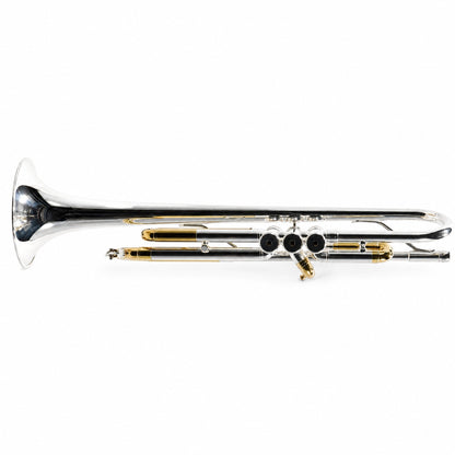 Yamaha YTR-5330MRC Intermediate Mariachi Bb Trumpet in Silver Plate with Gold Highlights