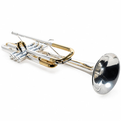 Yamaha YTR-5330MRC Intermediate Mariachi Bb Trumpet in Silver Plate with Gold Highlights