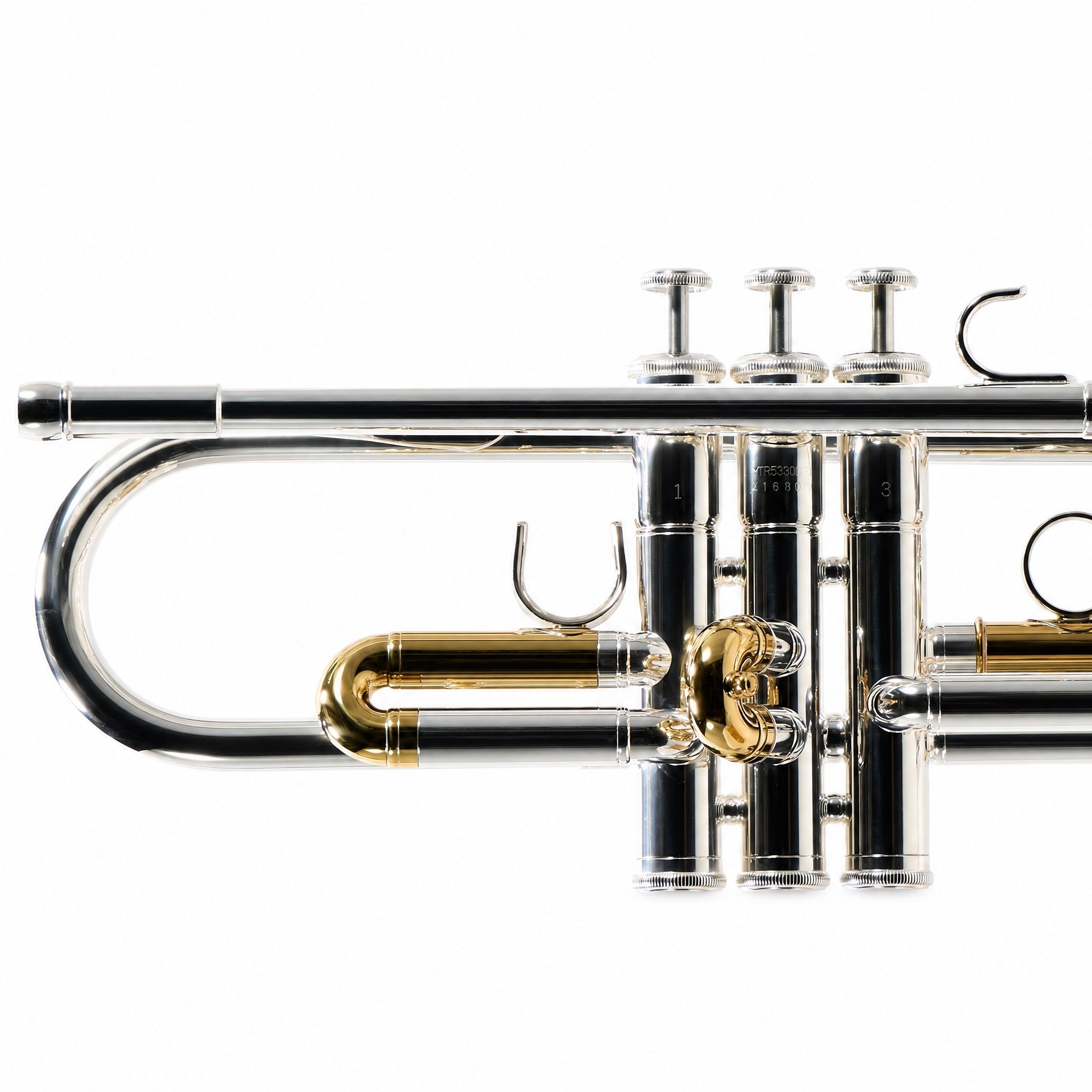 Yamaha YTR-5330MRC Intermediate Mariachi Bb Trumpet in Silver Plate with Gold Highlights