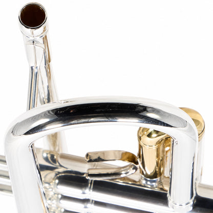 Yamaha YTR-5330MRC Intermediate Mariachi Bb Trumpet in Silver Plate with Gold Highlights