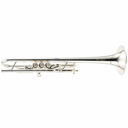 Yamaha YTR-9445NYS-YS-BR III Xeno Artist Model Professional C Trumpet in Silver Plate