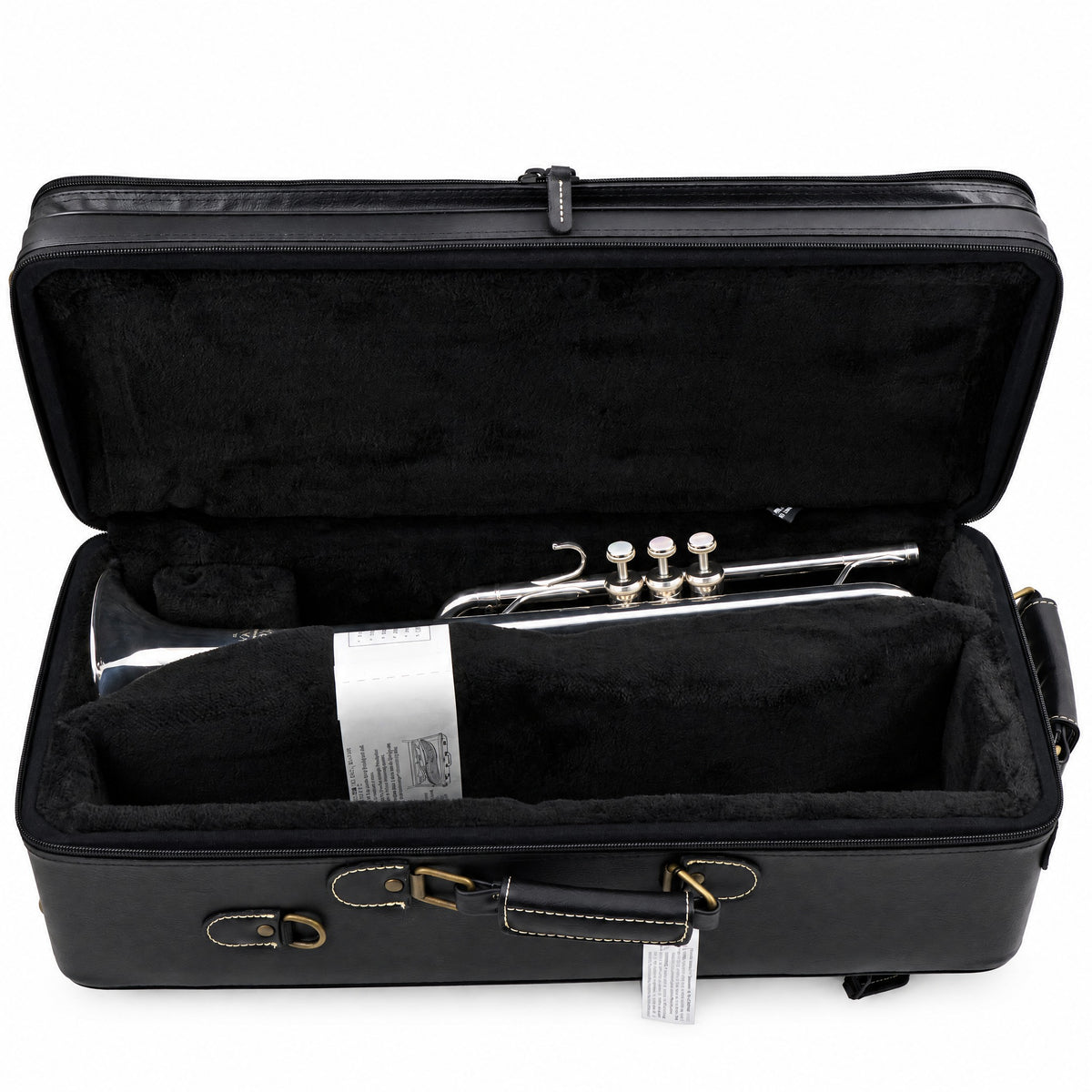 Yamaha YTR-9445NYS-YS-BR III Xeno Artist Model Professional C Trumpet in Silver Plate