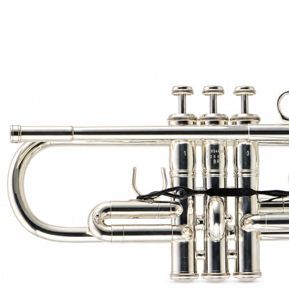 Yamaha YTR-9445NYS-YS-BR III Xeno Artist Model Professional C Trumpet in Silver Plate