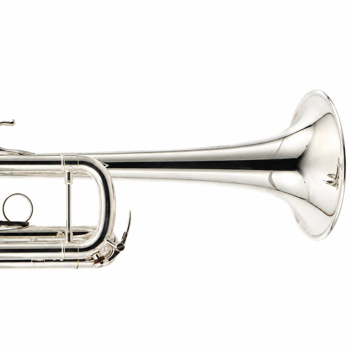 Yamaha YTR-9445NYS-YS-BR III Xeno Artist Model Professional C Trumpet in Silver Plate