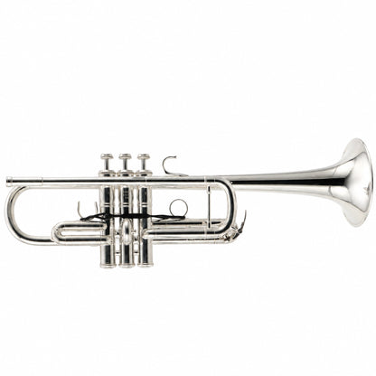 Yamaha YTR-9445NYS-YS-BR III Xeno Artist Model Professional C Trumpet in Silver Plate