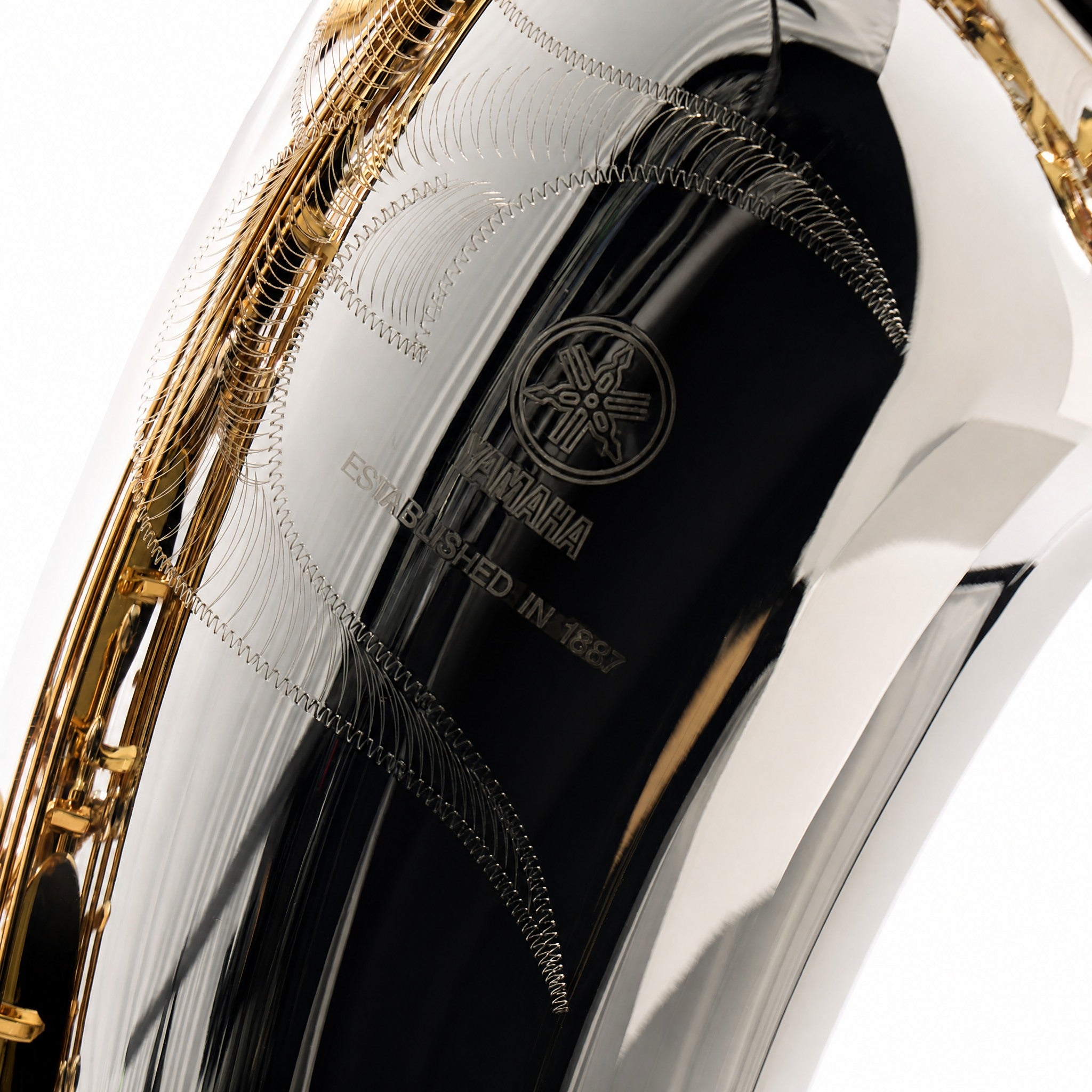 Yamaha YTS-480SGLKY Intermediate Tenor Saxophone in Silver Plate