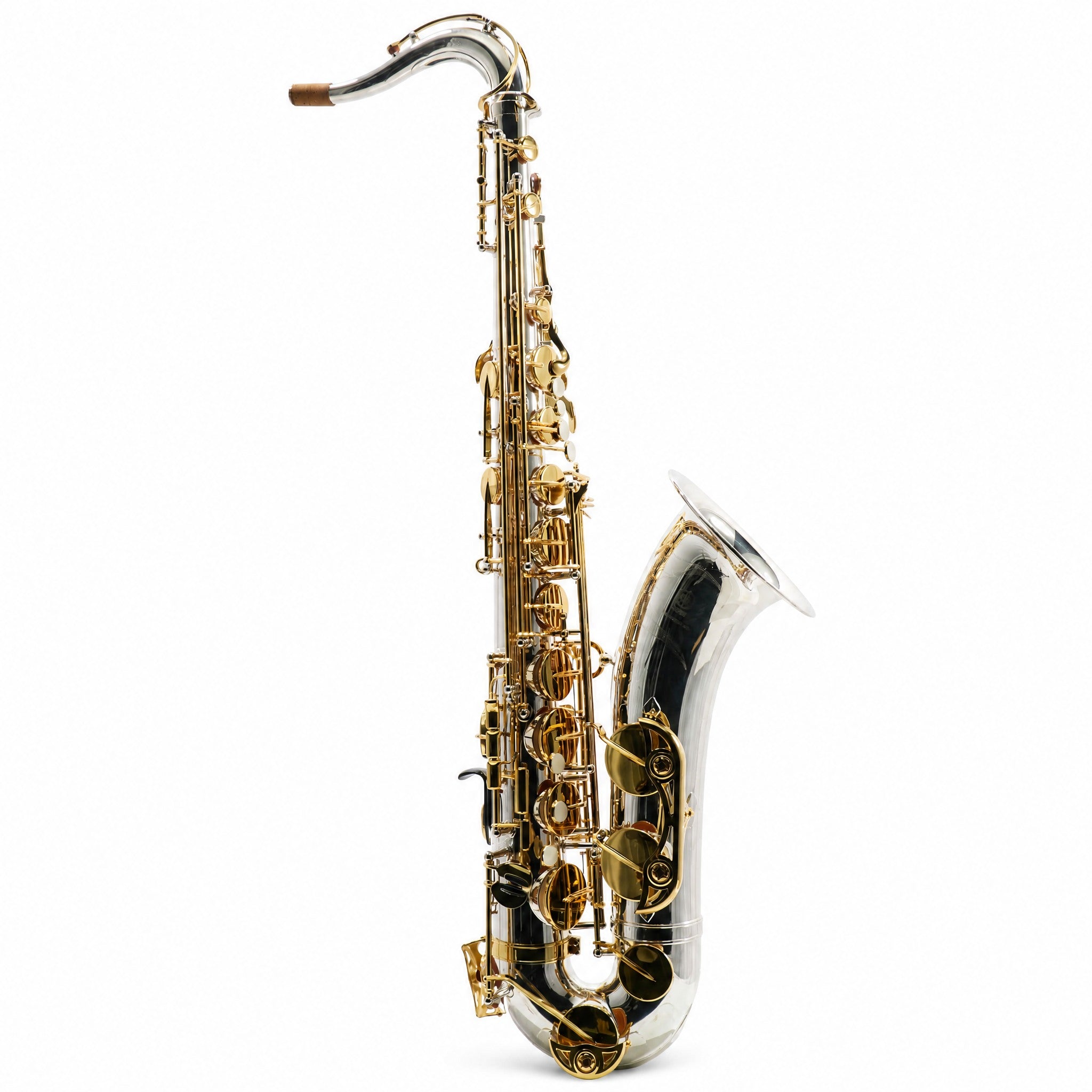 Yamaha YTS-480SGLKY Intermediate Tenor Saxophone in Silver Plate