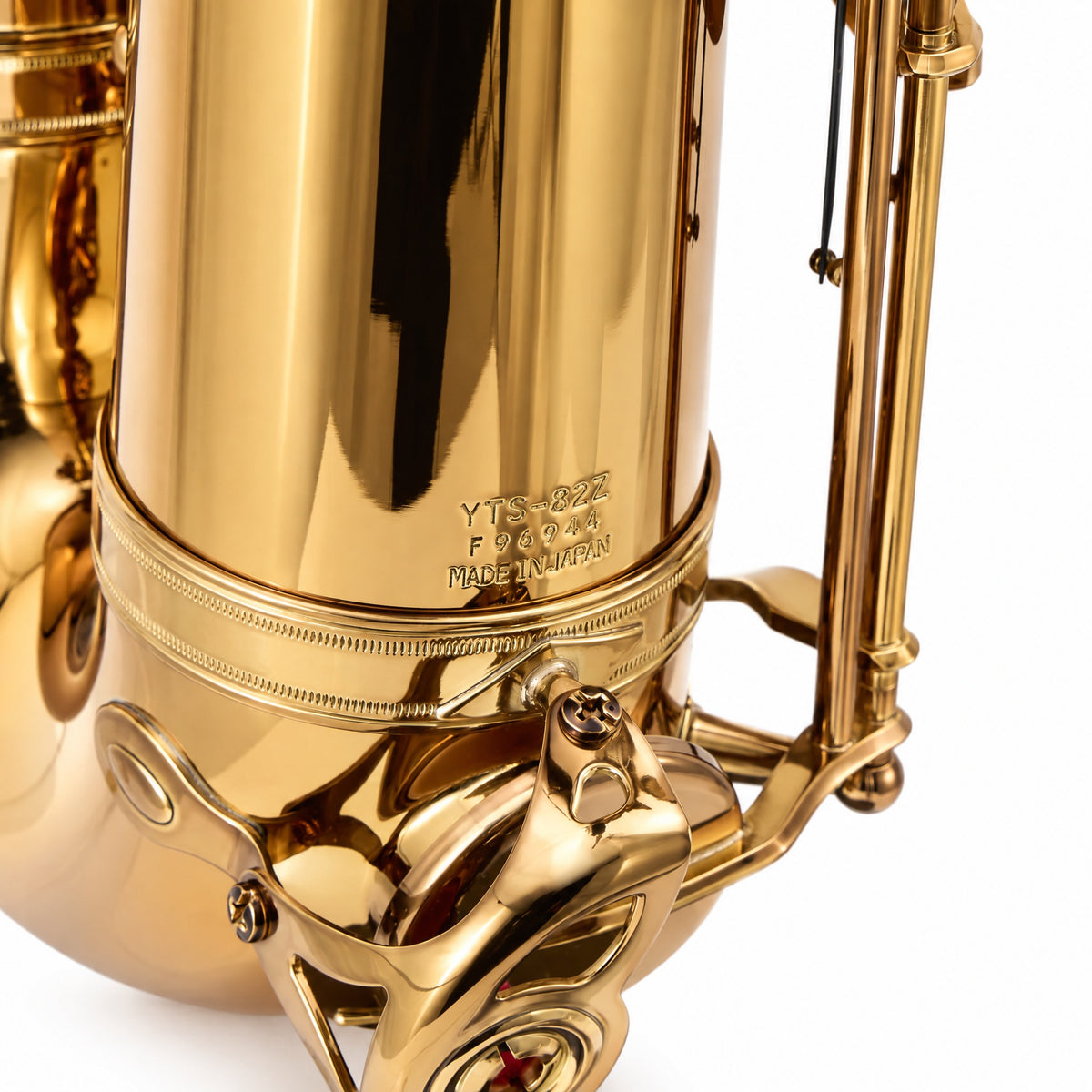 Yamaha YTS-82ZIIA 'Custom Z' Professional Tenor Saxophone in Amber Lacquer
