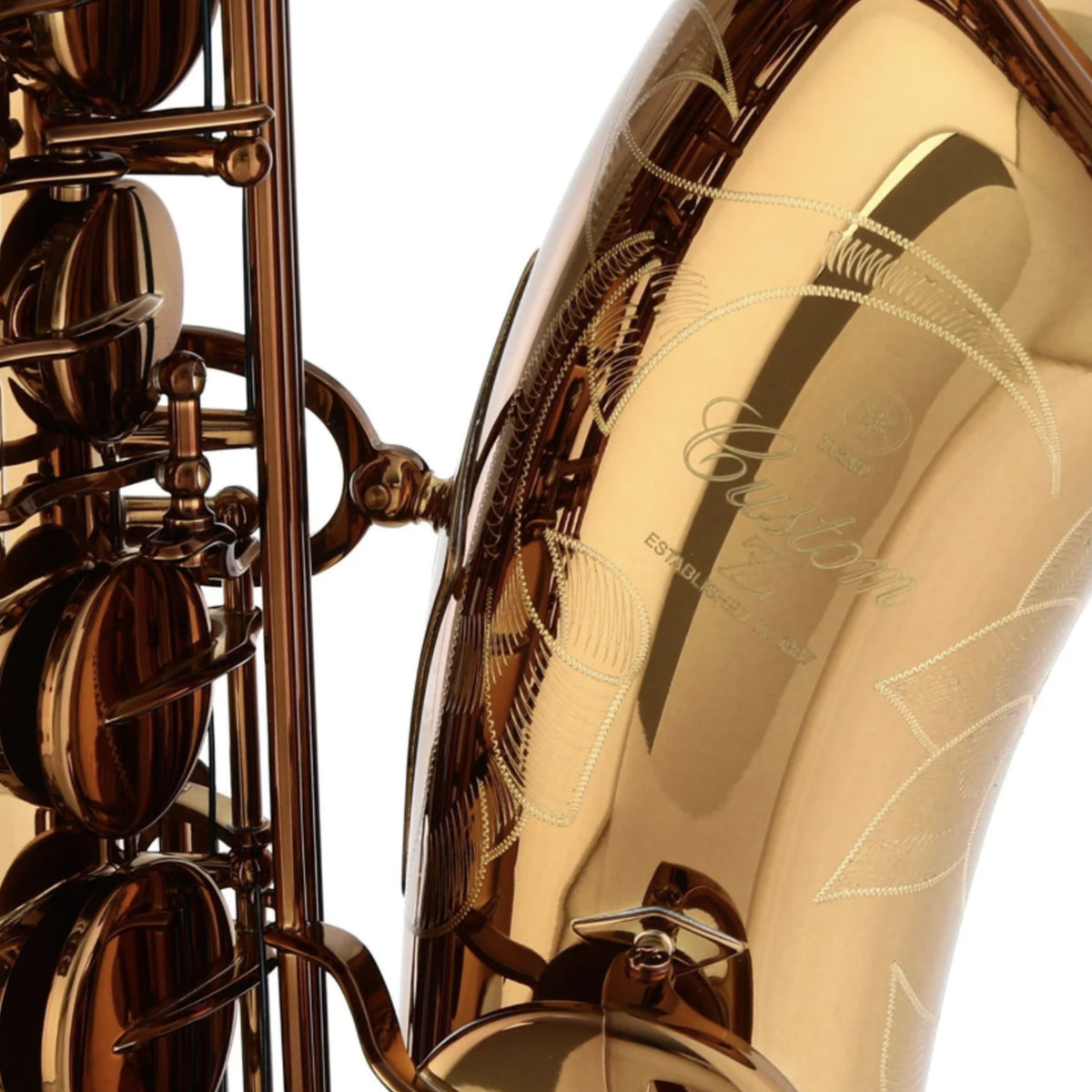 Yamaha YTS-82ZIIA 'Custom Z' Tenor Saxophone in Amber Lacquer
