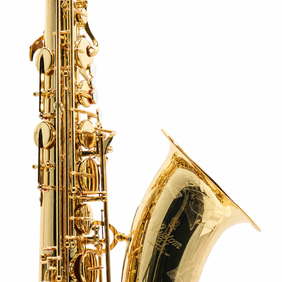 Yamaha YTS-875EX 'Custom EX' Professional Tenor Saxophone in Gold Lacquer