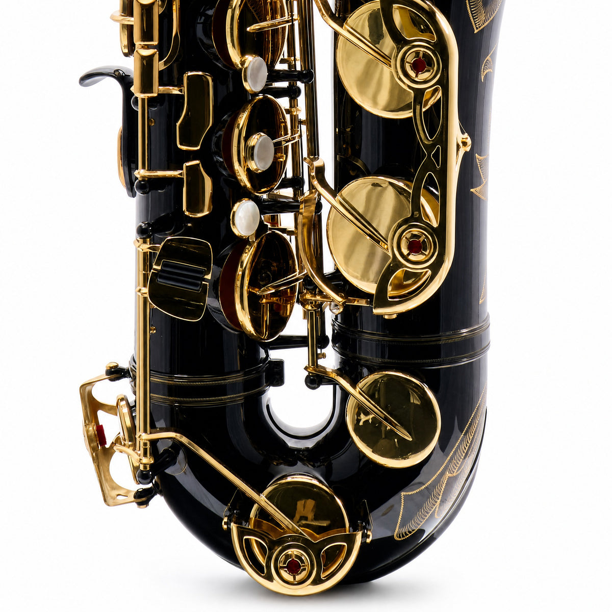 Yamaha YTS-875EXB 'Custom EX' Professional Bb Tenor Saxophone in Black Lacquer