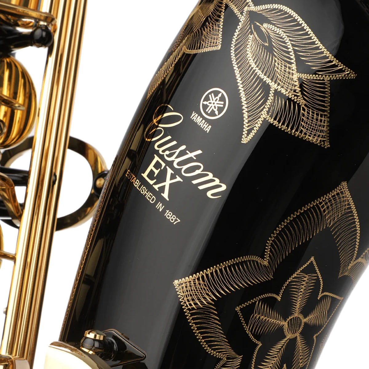 Yamaha YTS-875EXB 'Custom EX' Professional Tenor Saxophone in Black Lacquer