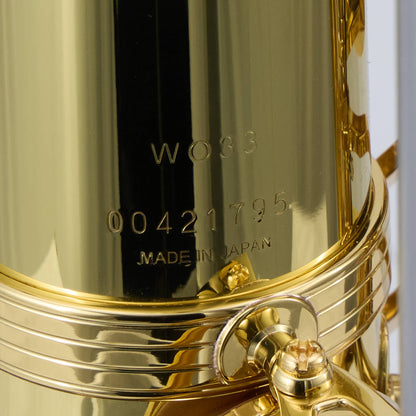 Yanagisawa AWO33 'Elite' Alto Saxophone with Sterling Silver Bell and Neck