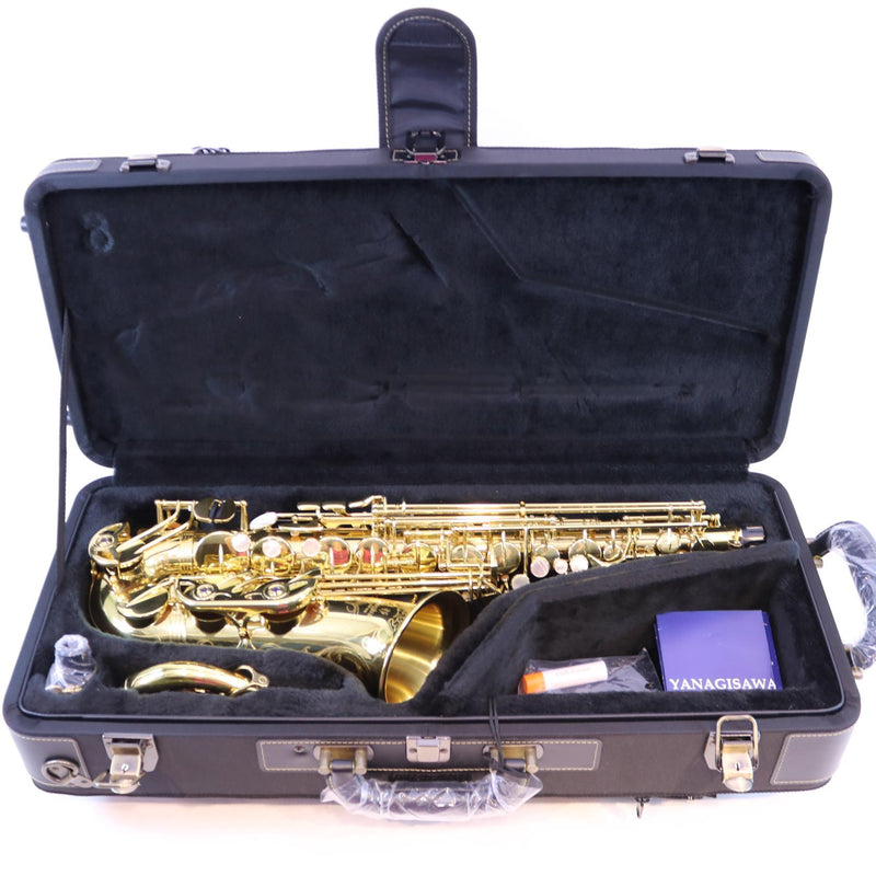 Yanagisawa Model AWO10 Elite Alto Saxophone SN 00396607 MINT CONDITION- for sale at BrassAndWinds.com