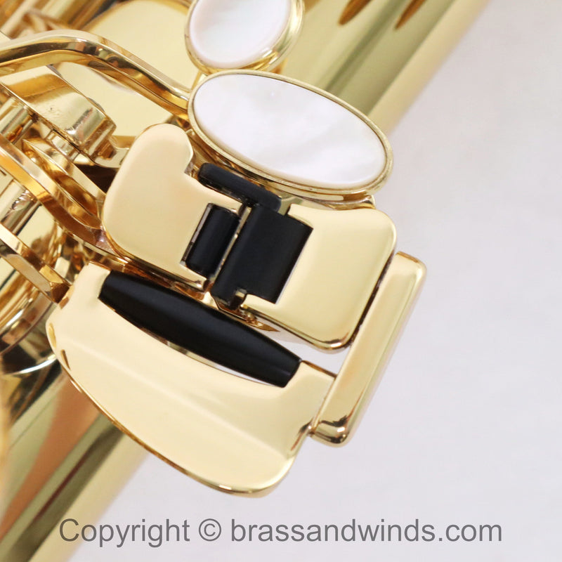 Yanagisawa Model AWO10 Elite Alto Saxophone SN 400858 SUPERB- for sale at BrassAndWinds.com