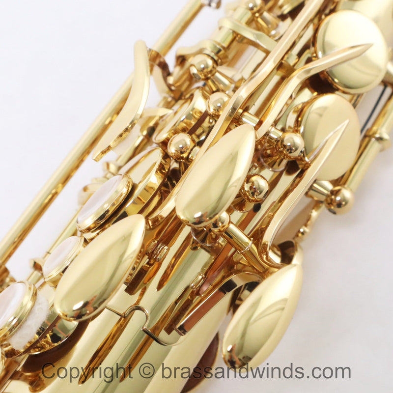 Yanagisawa Model AWO10 Elite Alto Saxophone SN 400858 SUPERB- for sale at BrassAndWinds.com