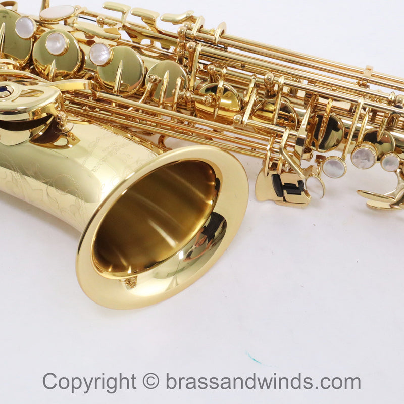 Yanagisawa Model AWO10 Elite Alto Saxophone SN 400858 SUPERB- for sale at BrassAndWinds.com