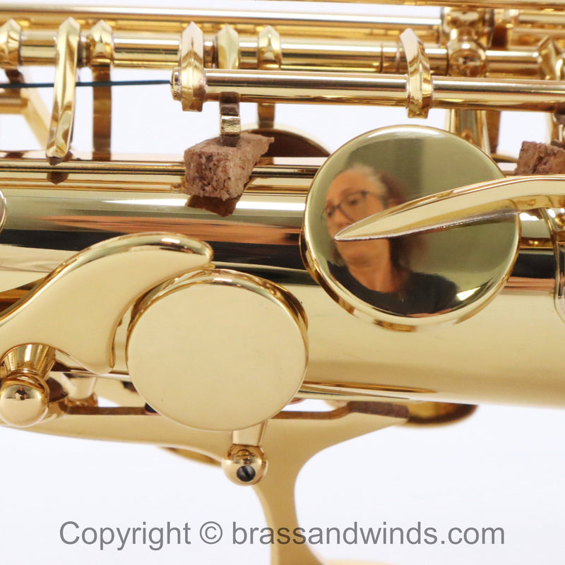 Yanagisawa Model AWO10 Elite Alto Saxophone SN 400858 SUPERB- for sale at BrassAndWinds.com