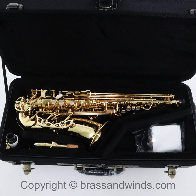 Yanagisawa Model AWO10 Elite Alto Saxophone SN 400858 SUPERB- for sale at BrassAndWinds.com