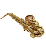 Yanagisawa Model AWO2 Bronze Professional Alto Saxophone MINT CONDITION- for sale at BrassAndWinds.com