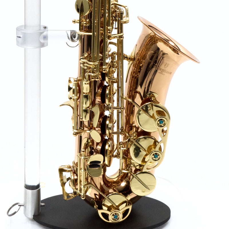 Yanagisawa Model AWO2 Bronze Professional Alto Saxophone MINT CONDITION- for sale at BrassAndWinds.com