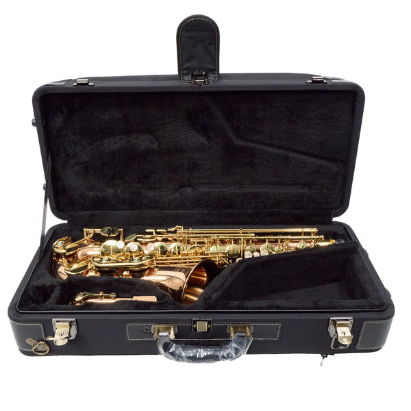 Yanagisawa Model AWO2 Bronze Professional Alto Saxophone MINT CONDITION- for sale at BrassAndWinds.com