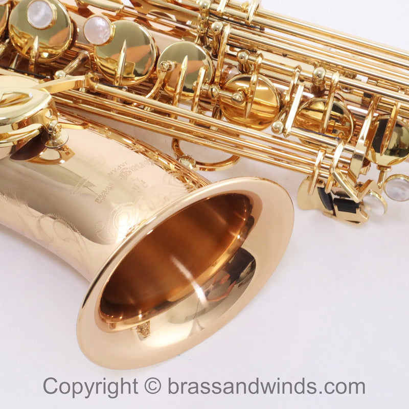 Yanagisawa Model AWO20 Elite Alto Saxophone SN 398596 SUPERB- for sale at BrassAndWinds.com