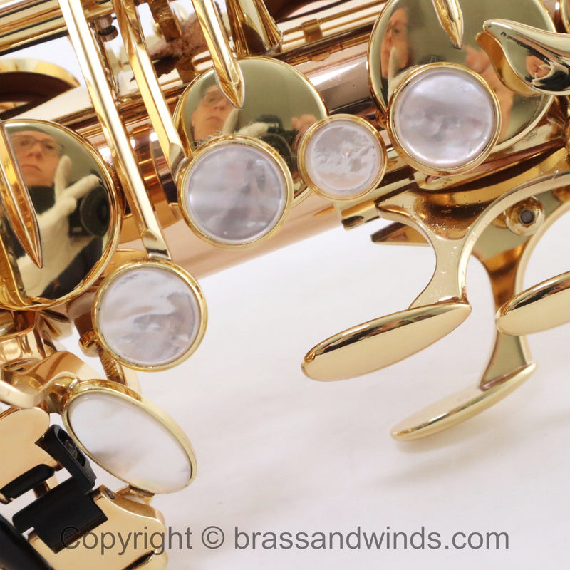 Yanagisawa Model AWO20 Elite Alto Saxophone SN 398596 SUPERB- for sale at BrassAndWinds.com