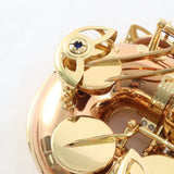 Yanagisawa Model AWO20 'Elite' Alto Saxophone in Bronze MINT CONDITION- for sale at BrassAndWinds.com