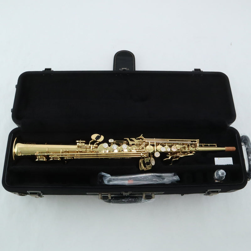 Yanagisawa Model SWO1 Professional Soprano Saxophone MINT CONDITION- for sale at BrassAndWinds.com