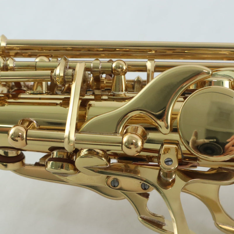 Yanagisawa Model SWO10 Professional Straight Soprano Saxophone MINT CONDITION- for sale at BrassAndWinds.com