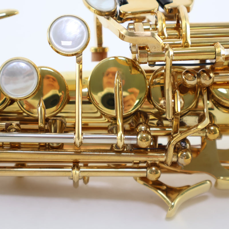 Yanagisawa Model SWO1UL Professional Soprano Saxophone GORGEOUS- for sale at BrassAndWinds.com