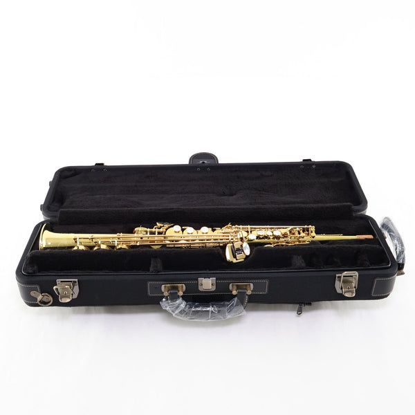 Yanagisawa Model SWO1UL Professional Soprano Saxophone GORGEOUS- for sale at BrassAndWinds.com
