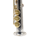 Yanagisawa Model SWO37  Solid Silver Soprano Saxophone SN 00421912 PRISTINE