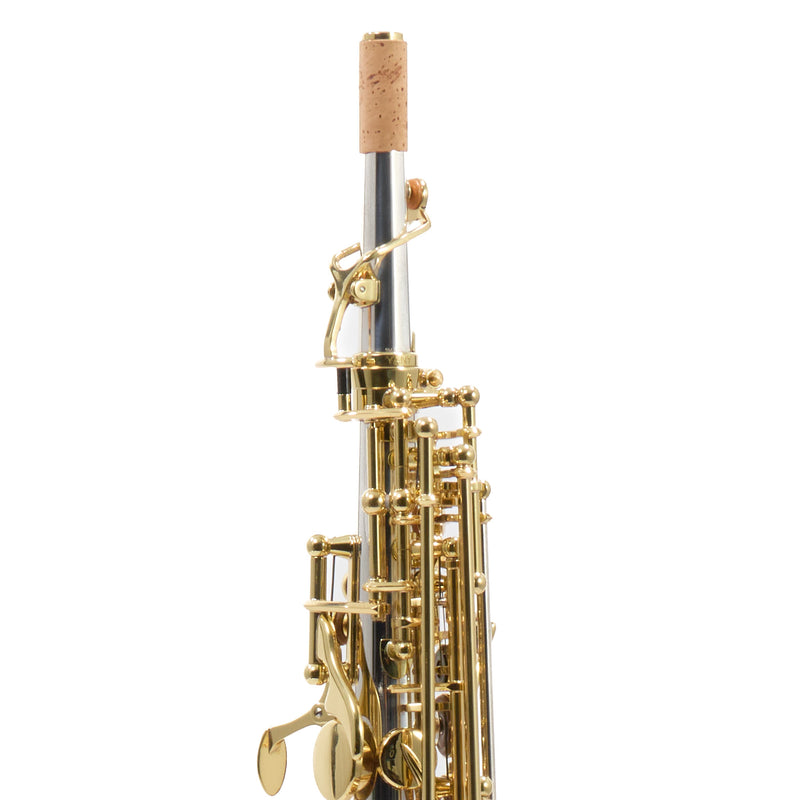 Yanagisawa Model SWO37  Solid Silver Soprano Saxophone SN 00421912 PRISTINE