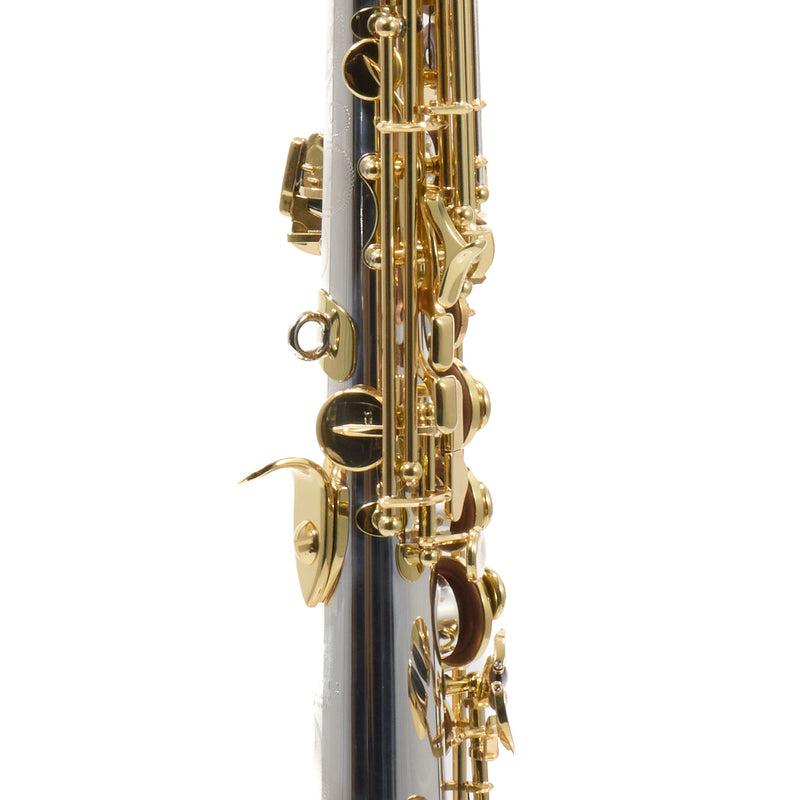 Yanagisawa Model SWO37  Solid Silver Soprano Saxophone SN 00421912 PRISTINE
