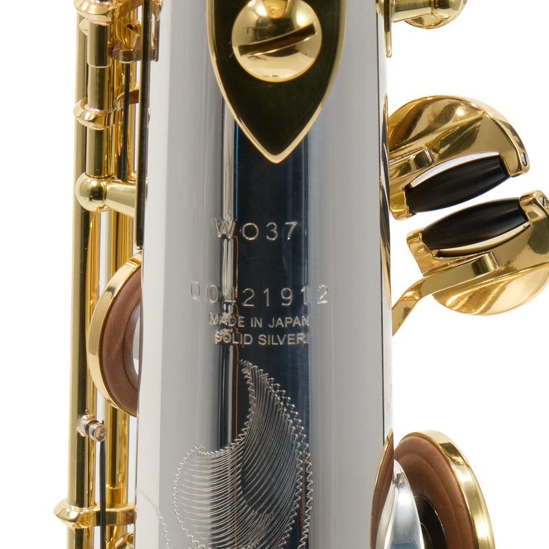 Yanagisawa Model SWO37  Solid Silver Soprano Saxophone SN 00421912 PRISTINE