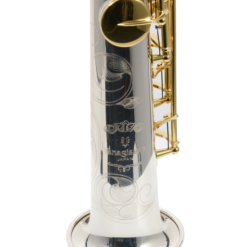Yanagisawa Model SWO37  Solid Silver Soprano Saxophone SN 00421912 PRISTINE