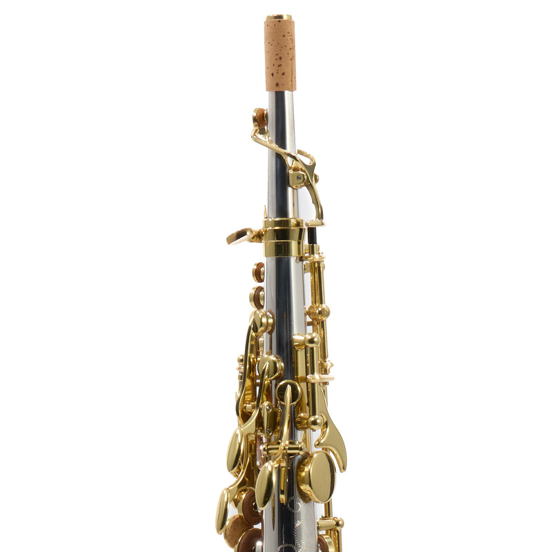 Yanagisawa Model SWO37  Solid Silver Soprano Saxophone SN 00421912 PRISTINE