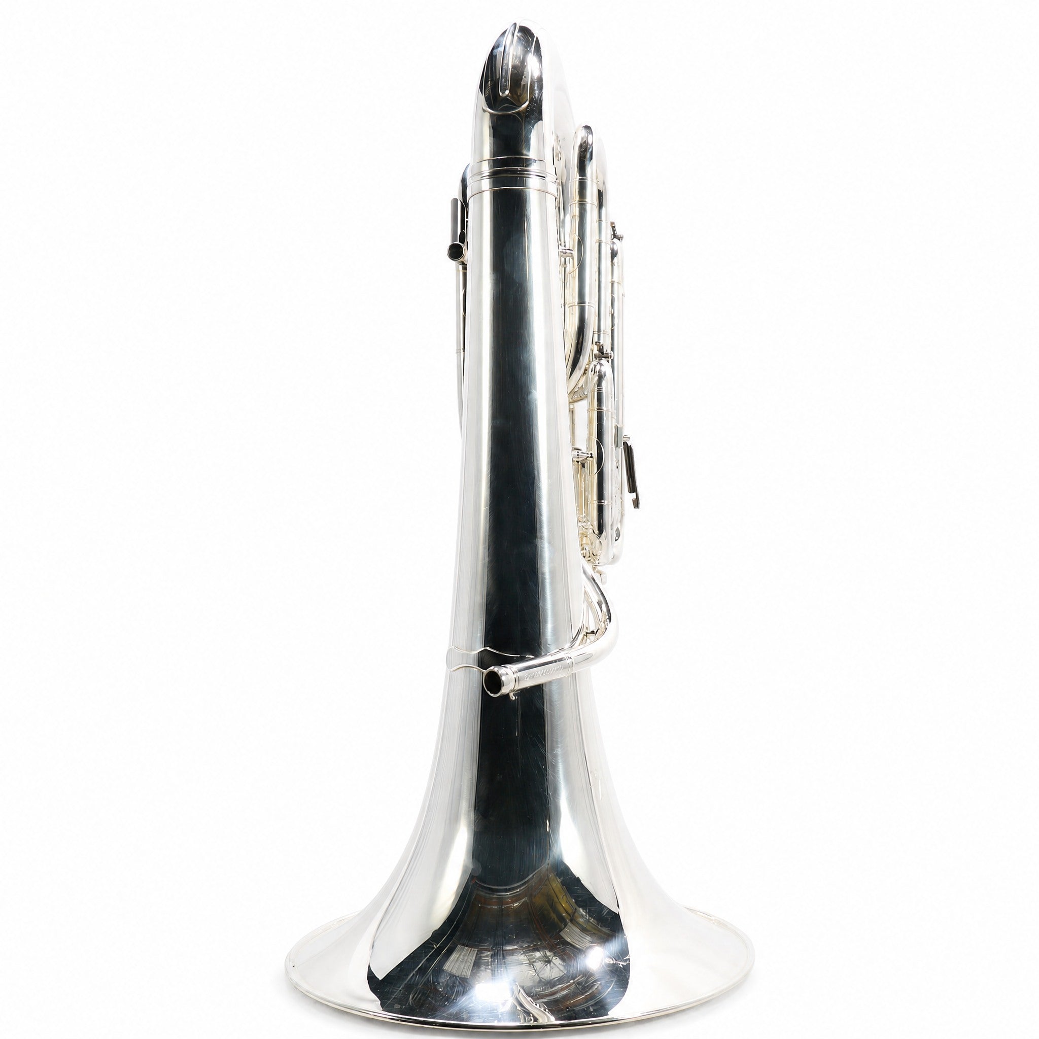 York 4052 'Eminence' Professional Compensating Euphonium in Silver Plate