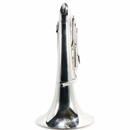 York 4052 'Eminence' Professional Compensating Euphonium in Silver Plate