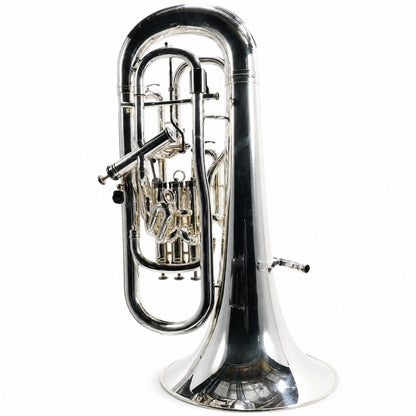 York 4052 'Eminence' Professional Compensating Euphonium in Silver Plate