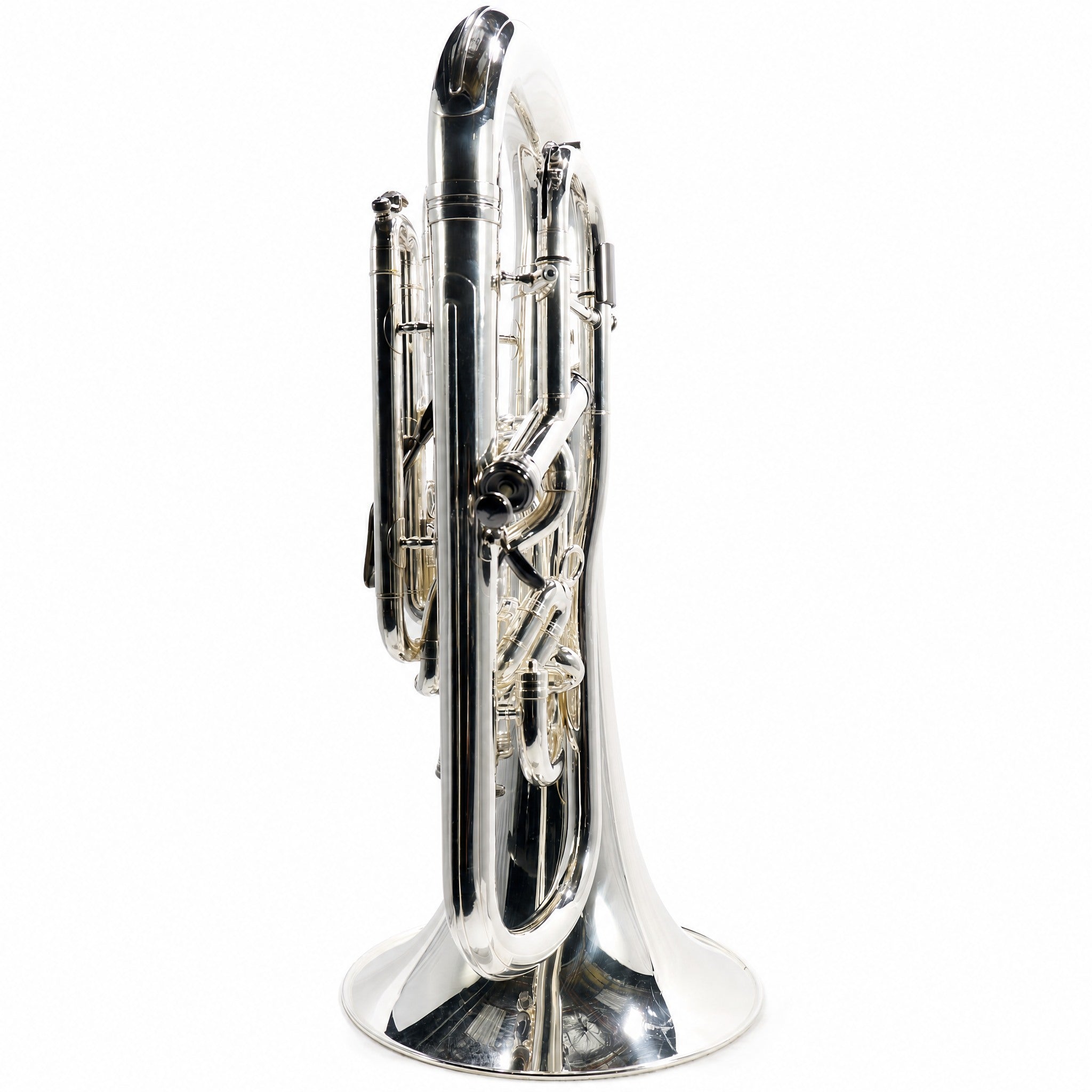York 4052 'Eminence' Professional Compensating Euphonium in Silver Plate