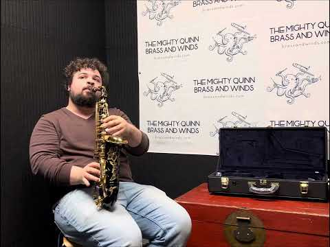 Yamaha YAS-82ZIIB 'Custom Z' Alto Saxophone in Black Lacquer