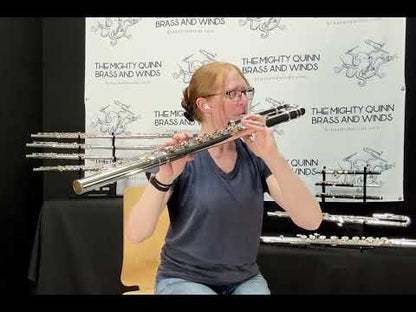 Jupiter JBF1000 Bass Flute in Silver Plate