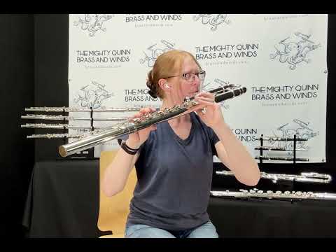 Jupiter JBF1000 Bass Flute in Silver Plate