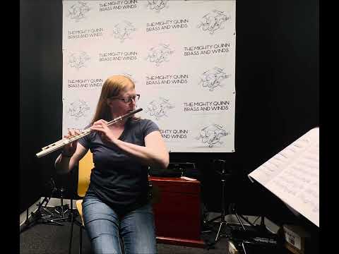 Azumi Model AZ3SRBEO-C Professional Solid Silver Flute