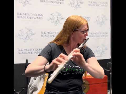 William S. Haynes Model AF780-BO C# 'Amadeus' Solid Silver Flute