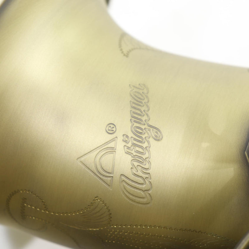 Antigua Winds Model AS4248AQ 'Powerbell' Alto Saxophone in Antique Brass Finish BRAND NEW- for sale at BrassAndWinds.com